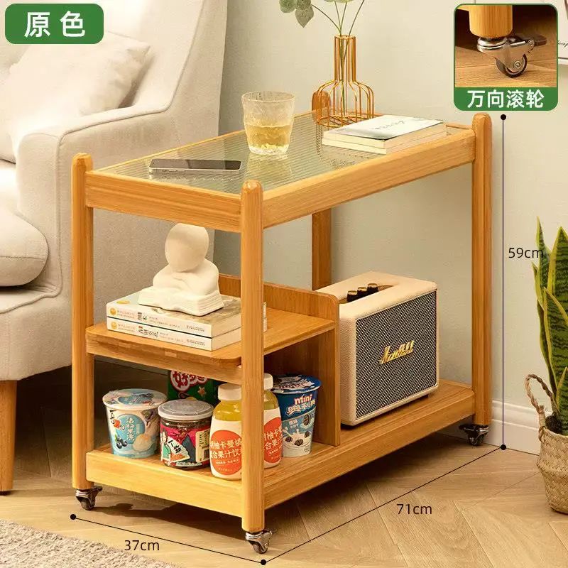 MJ可移動邊幾小桌子茶几梳化旁側邊櫃方几簡易家用床頭網紅迷你角