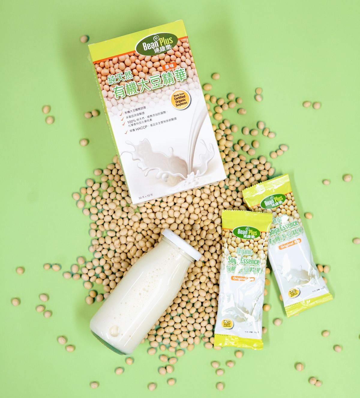有機大豆精華(有機豆粉) - 原味獨立裝