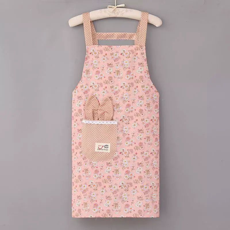 围裙厨房家用餐饮做饭网红工作服罩衣女新款护衣时尚兔子围腰