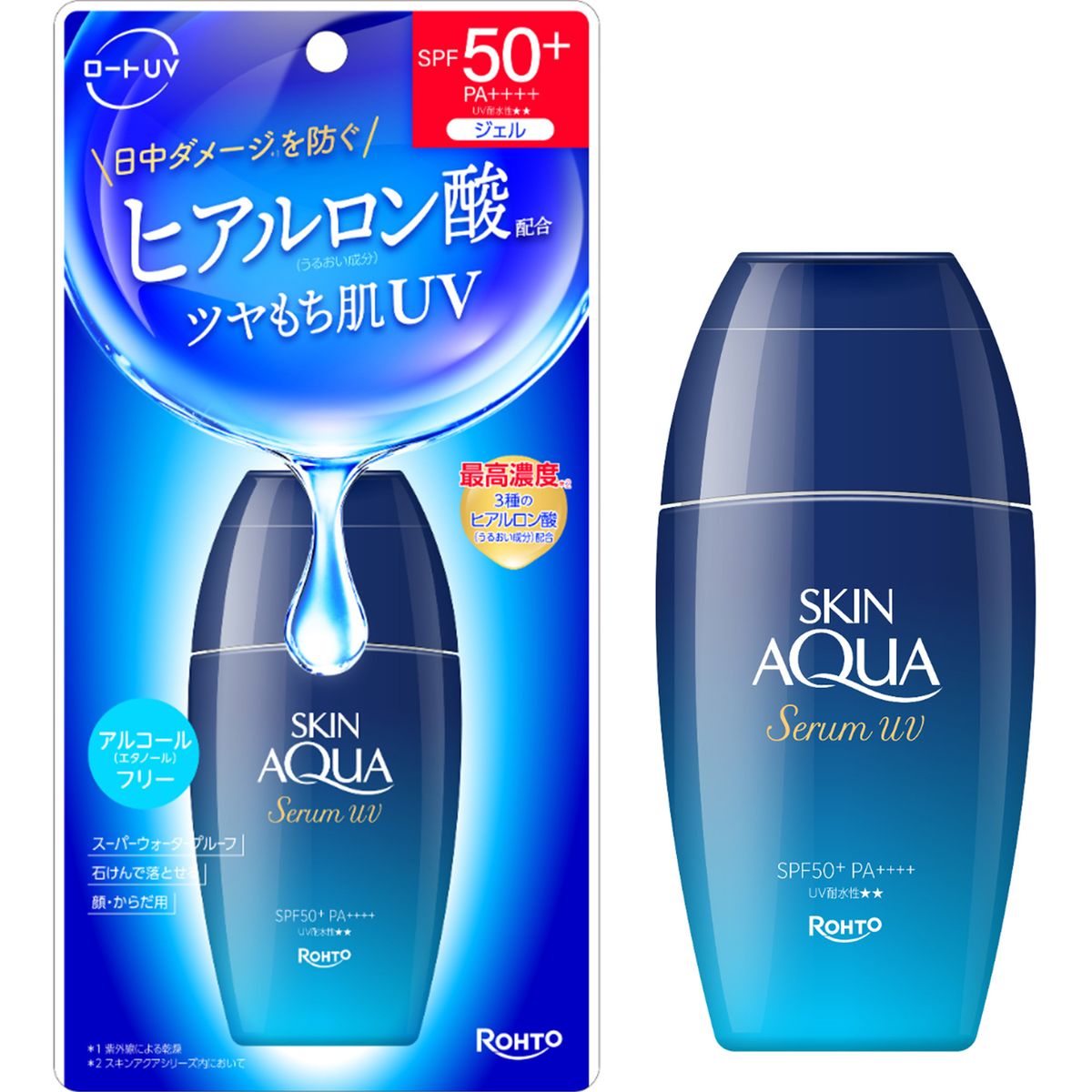 SKIN AQUA Hyaluron Serum UV SPF50+ PA++++ 70g -96401 (parallel import)