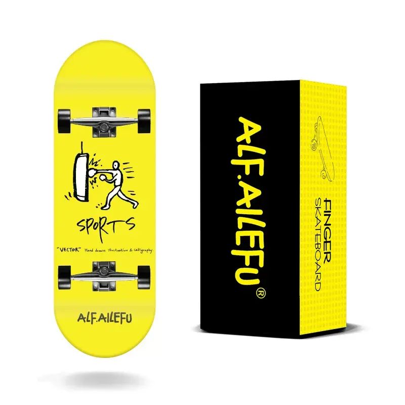 Finger Skateboard 32mm Maple Wood Professional General Palm Skateboard Manual Road