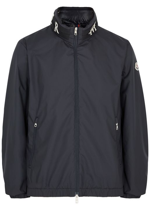 Moncler Moncler Beid Logo Shell Jacket Navy 2 Men s Designer Shell Jacket Male 2 HKTVmall The Largest HK Shopping Platform