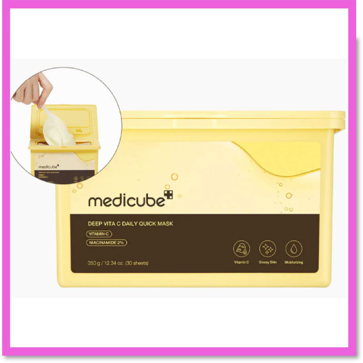 Deep Vita C Daily Quick Mask 30 pcs9941【parallel import】EXP:2026-11