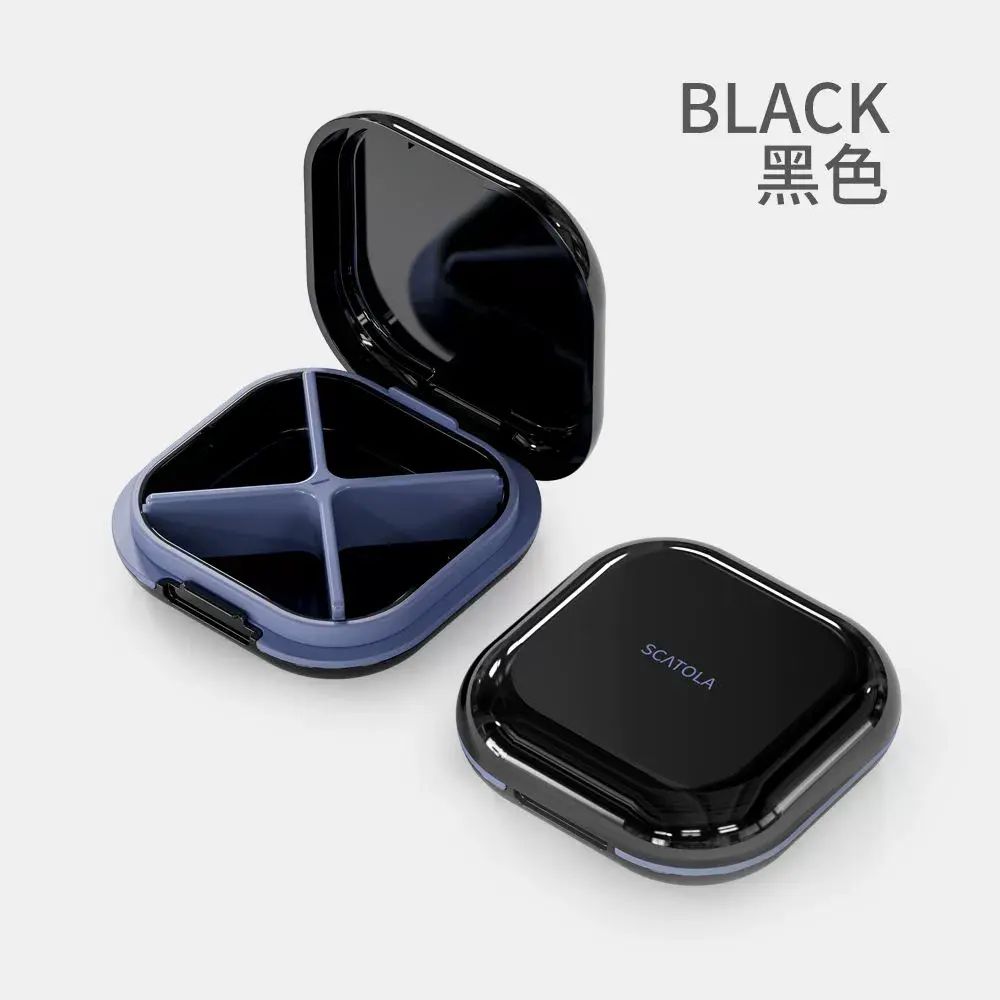 高檔小藥盒多格便攜迷你一日三餐密封防潮隨身藥物藥品分裝收納盒