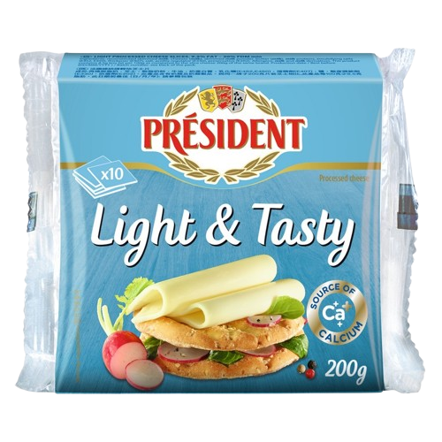 Light  Processed Cheese Slices (Chilled) 