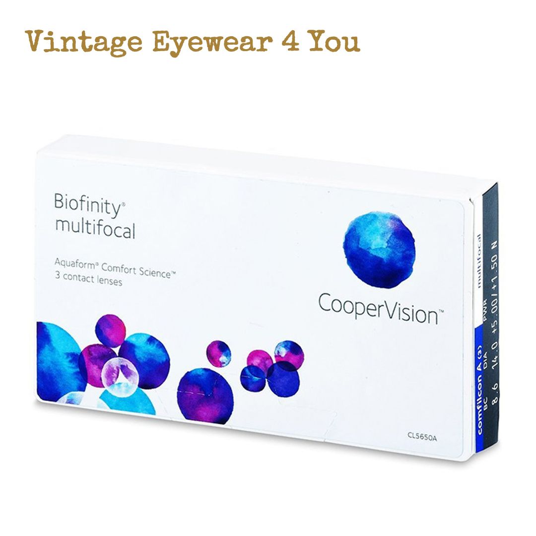 Biofinity multifocal 每月即棄矽水凝膠漸進多焦點(老花)隱形眼鏡一盒3片•原裝行貨