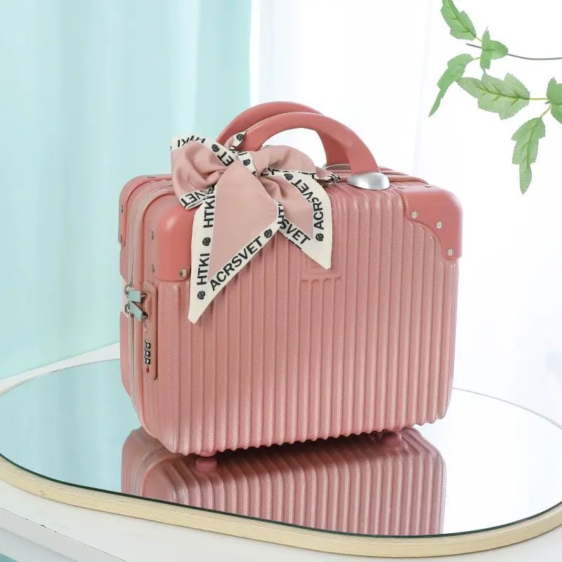 14寸手提行李箱女小型密码箱新款便携皮箱迷你收纳箱化妆包16寸