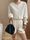 Breathable Linen Blended Casual Women's Daily Commuter Shirt Shorts Set