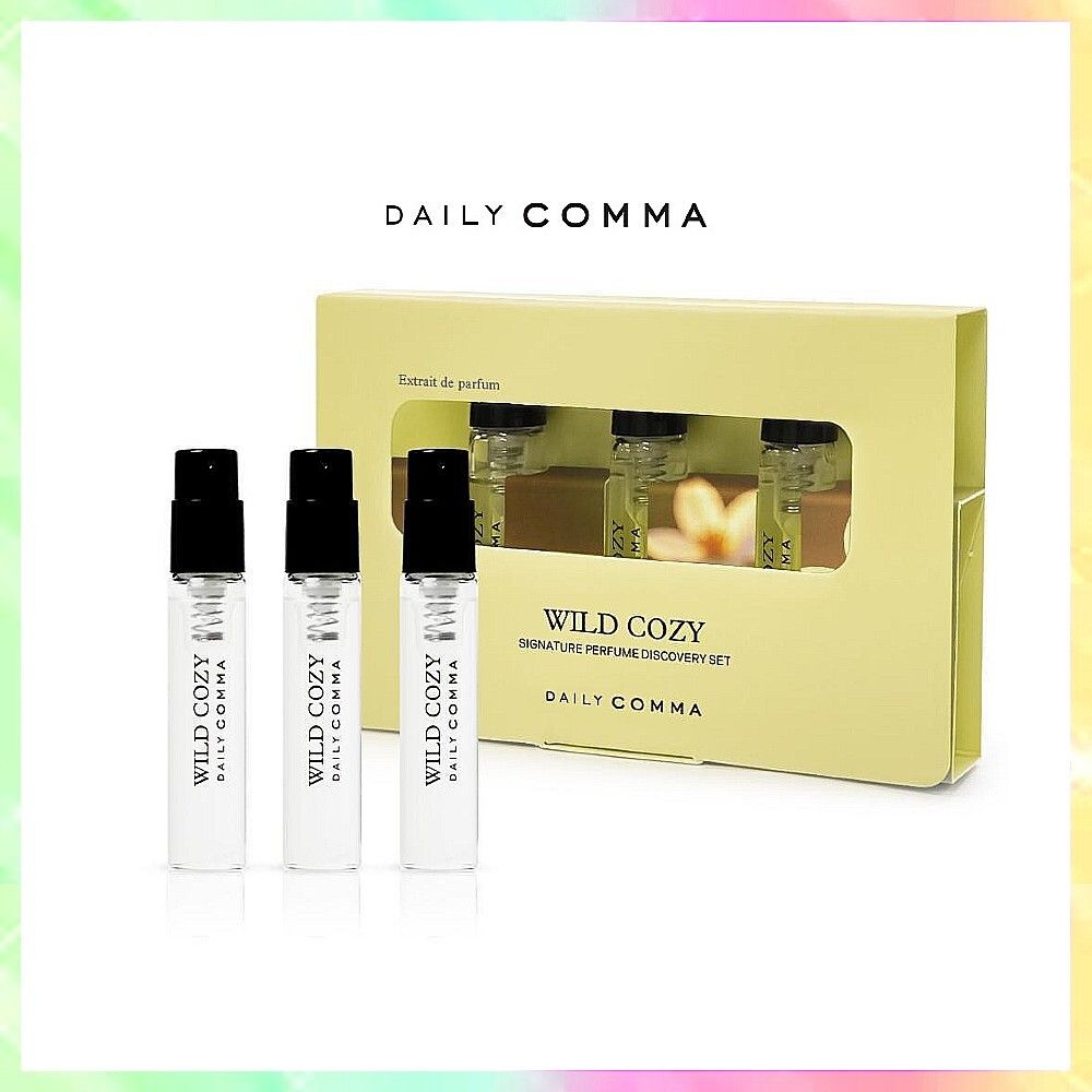 签名香水探索套装 - 狂野舒适 (3.3ml x 3)