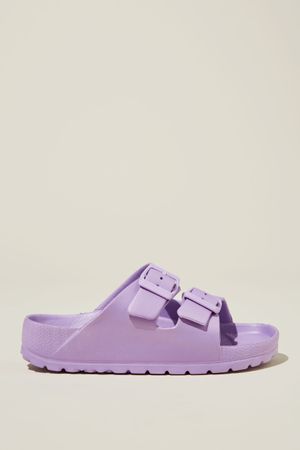 Cotton On Kids - Twin Strap Slide - Lilac drop