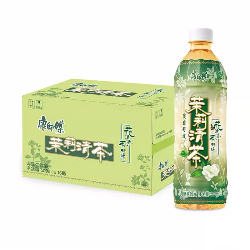 康師傅500ml*15瓶茉莉清茶飲料調味飲品整箱平行進口
