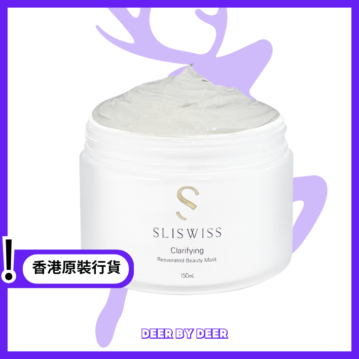 SLISWISS Clarifying Resveratrol Beauty Mask 150ml 【Genuine Product】｜Deer By Deer