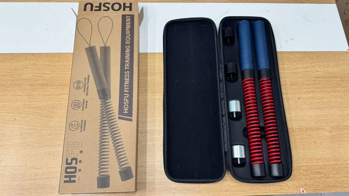 臂力器无绳战绳健身甩大绳训练肌肉 专业臂力棒可调节