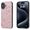 適用於iPhone 16 黑邊閃粉防摔手機保護殼（銀色）