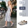 Sheepskin Mary Jane shoes spring and summer new women's casual shoes hollowed-out mesh breathable
