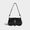 New vintage chain rivet crescent bag trendy hot girl armpit bag luxury niche personality shoulder