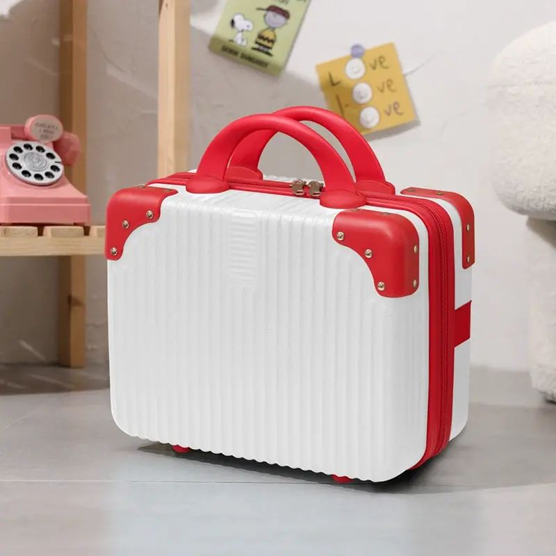 14寸手提行李箱女小型密码箱新款便携皮箱迷你收纳箱化妆包16寸