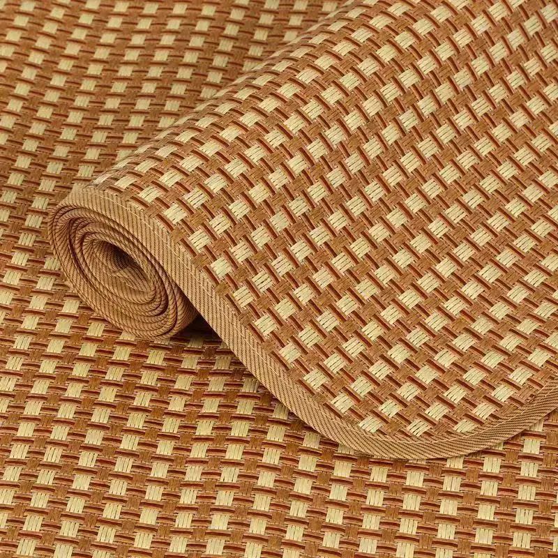 儿童凉席双面夏季冰丝藤席沙发坐垫幼儿园婴儿床学生宿舍沙发垫