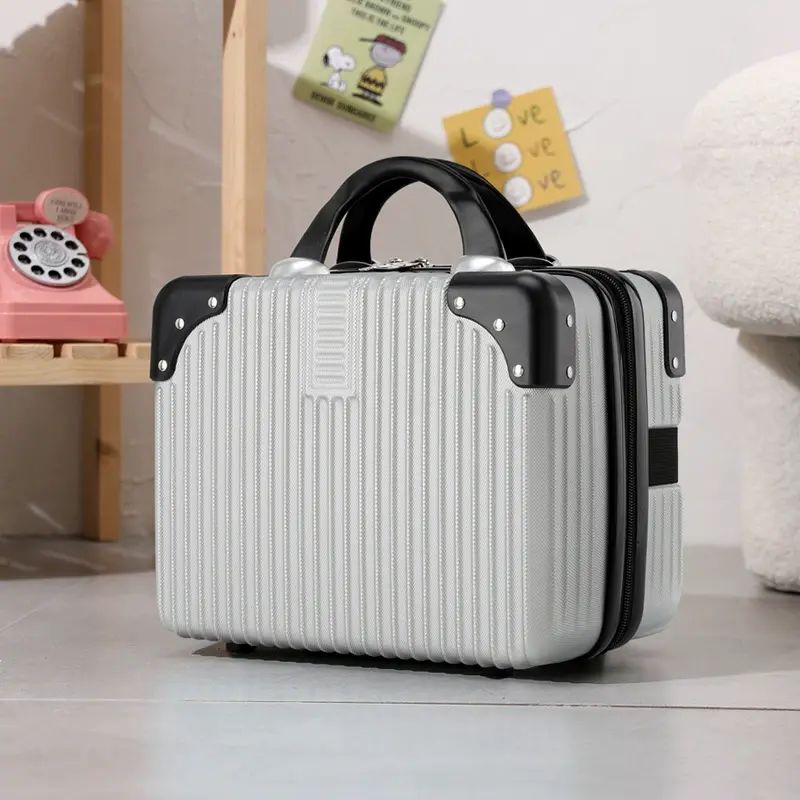 14寸手提行李箱女小型密码箱新款便携皮箱迷你收纳箱化妆包16寸