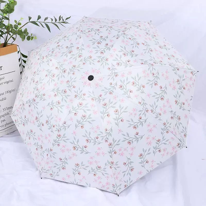 雨遮兩用ins全自動遮陽傘摺疊高顏值晴雨防曬紫外線太陽傘