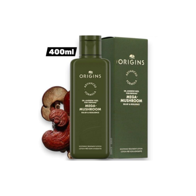 ORIGINS Reishi Mushroom Anti-Adversity Skin Soothing Water 400ML [Parallel Import] 