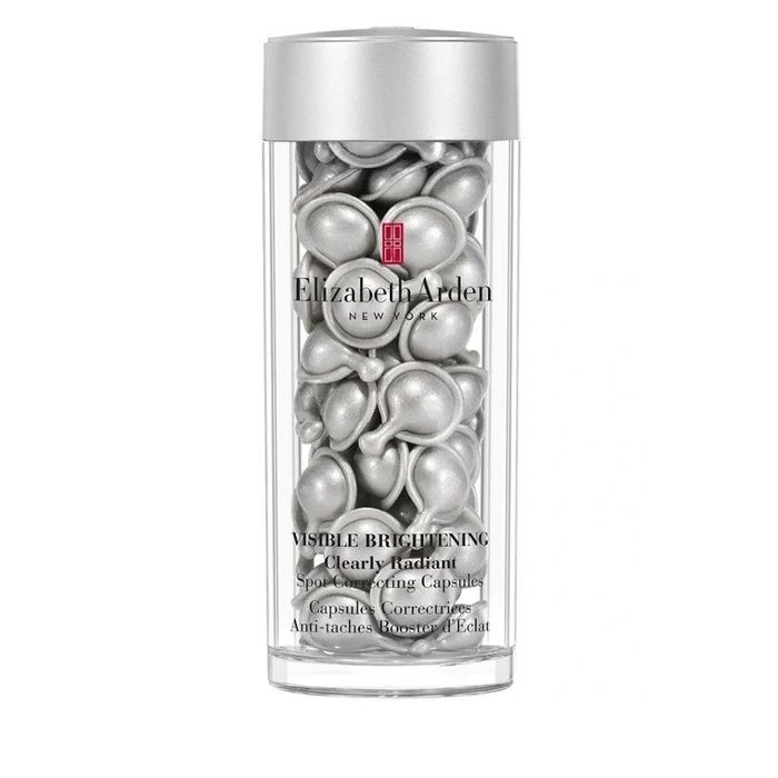 伊麗莎白雅頓 亮白淨膚淡斑膠囊 冷光銀膠夜間美白精華銀膠 60粒 （平行進口）版本隨機 有效期2027年5月30日