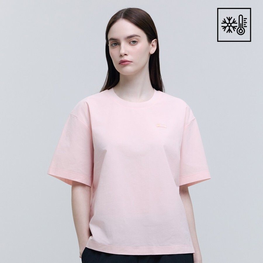 女裝FROZEN AIR半短版短袖T恤