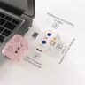 3 In 1 Type-C Docking Station USB Hub For iPad / Phone Docking Station 3H HDMI+PD+USB3.0 Pink