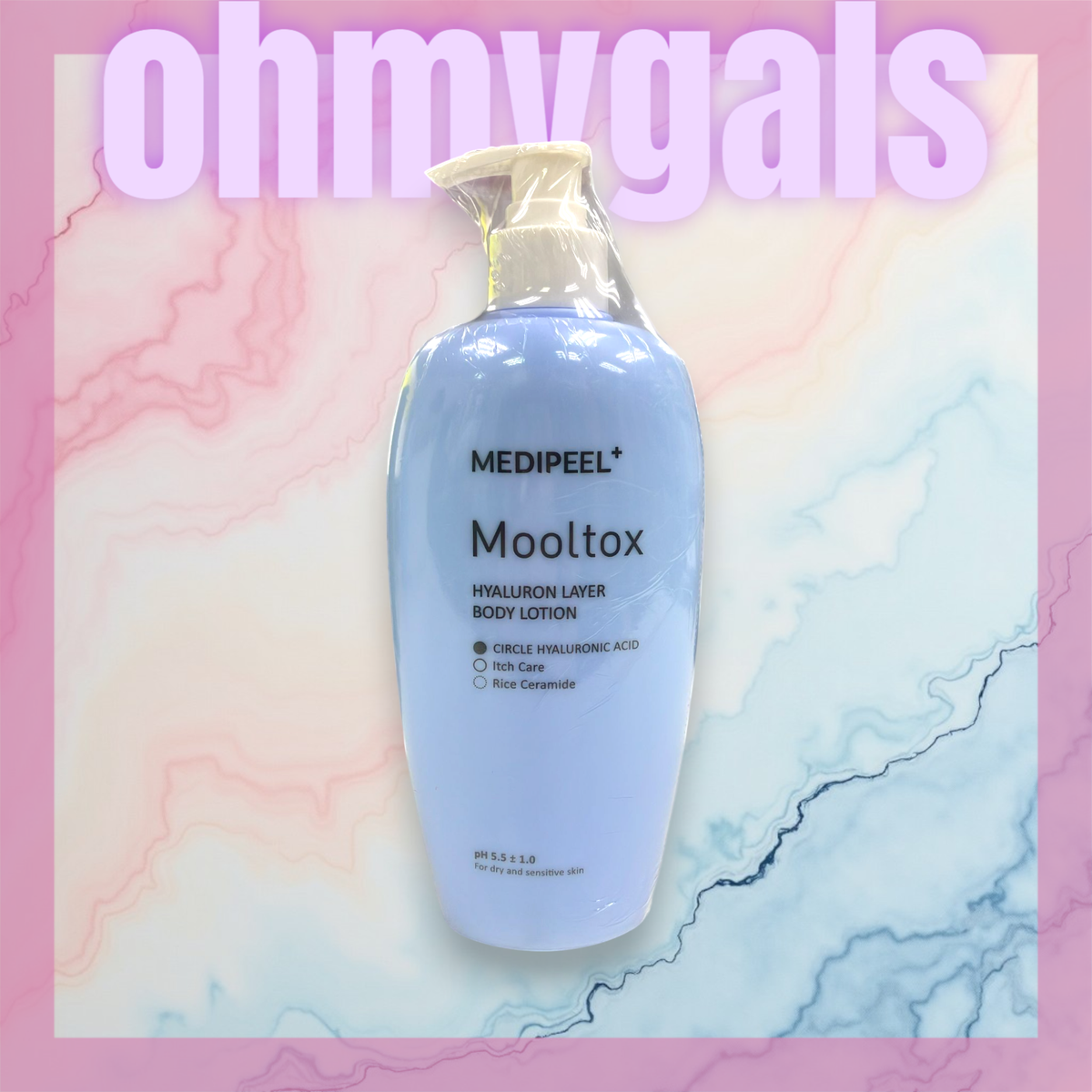 Hyaluronic Acid Layer Mooltox Body Lotion 400ml (Parallel Import)(Exp Date:07/2026)