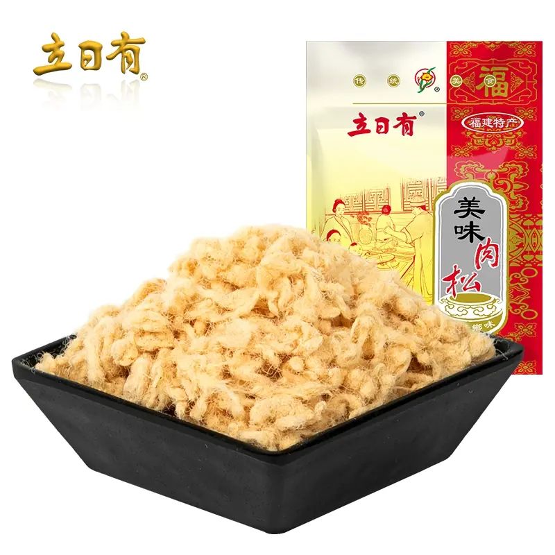 立日有 美味豬肉鬆150g 福建特產 原味營養青團肉鬆 無添加豆粉