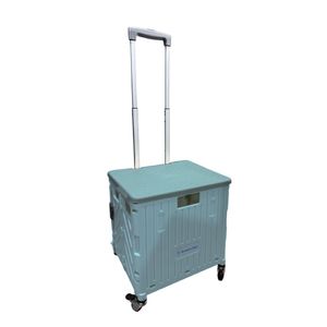 [贈品] 四輪摺疊式購物車 