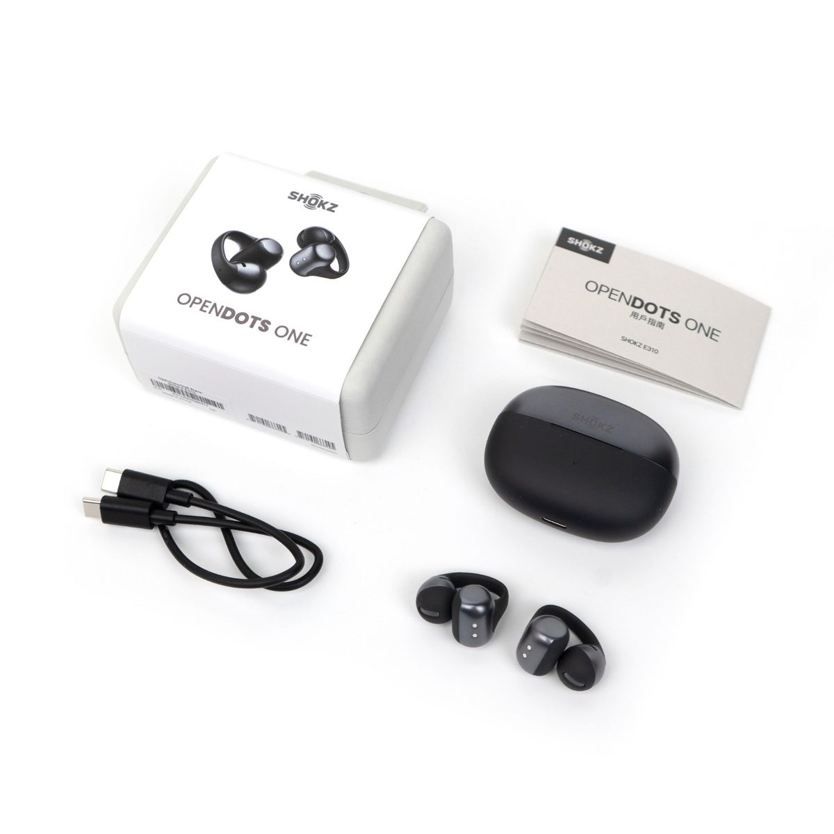 Shokz | Shokz OpenDots ONE Open-ear True Wireless Earbuds (E310