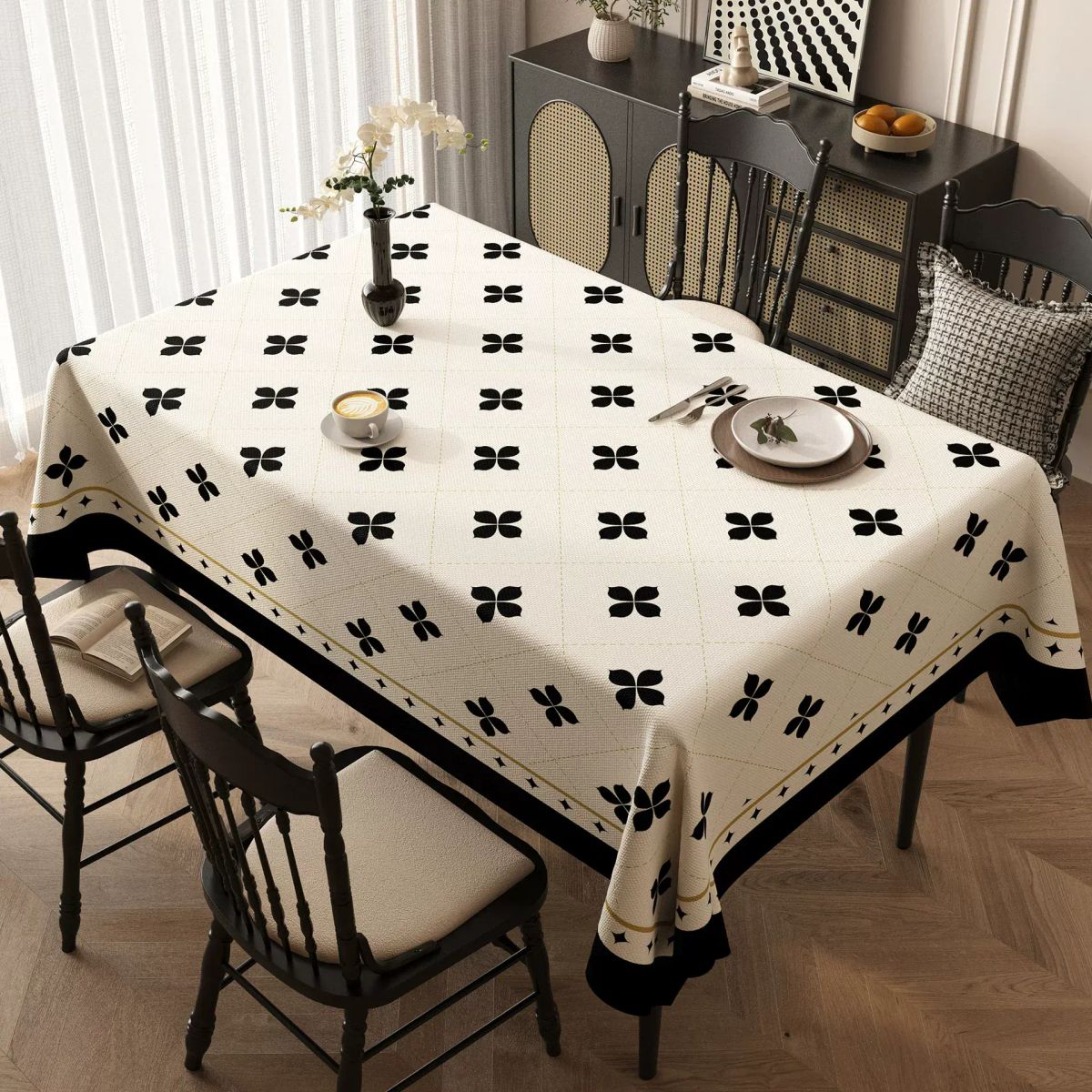 Tablecloth Waterproof Oil-Proof No-Wash Dining Table