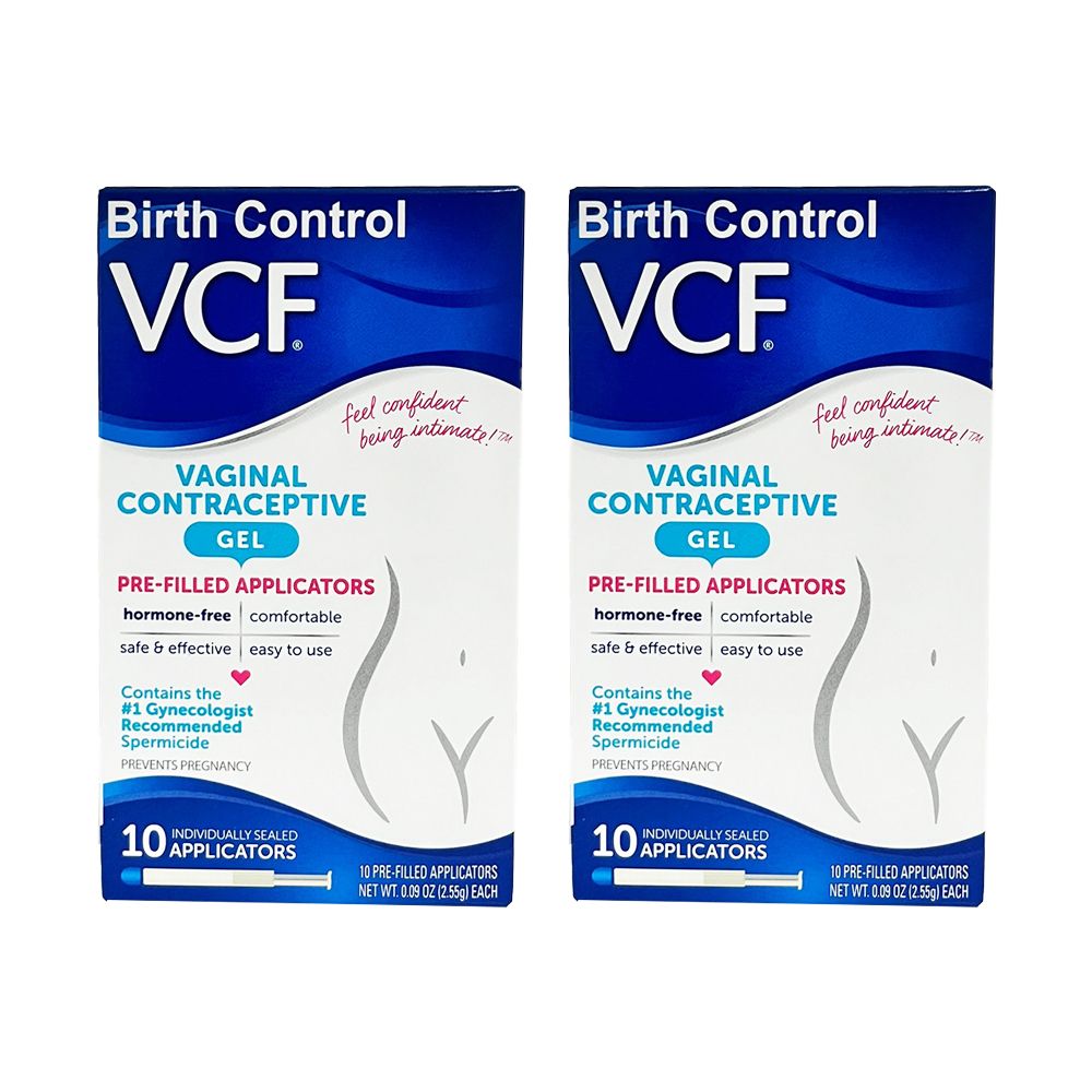 VCF | [Twin Pack] VCF Vaginal Contraceptive Gel 10's x2 - Prevents ...
