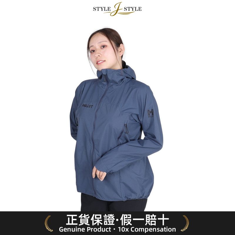 (日本平行進口)Millet-小米（妇女）外套微风屏障II Wilder Jacket Miv03211-N0395飞机恤
