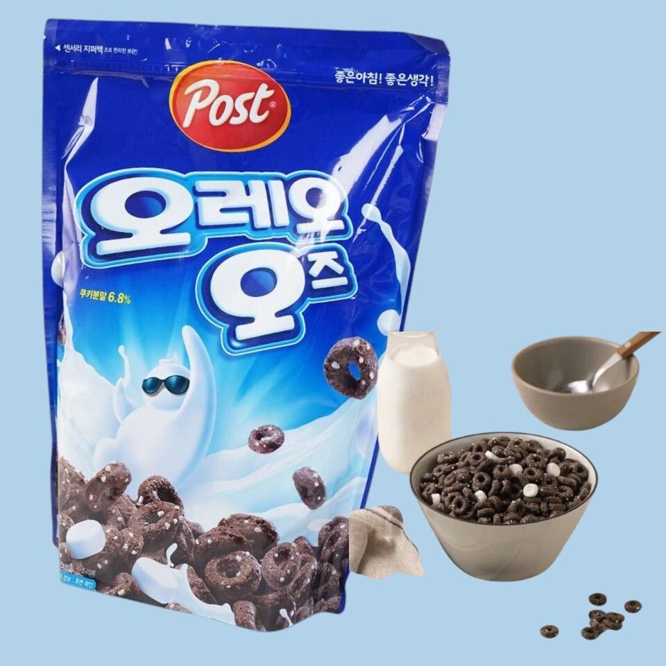 韓國奧利歐巧克力棉花糖穀類早餐 250g(新舊包裝機發送)
