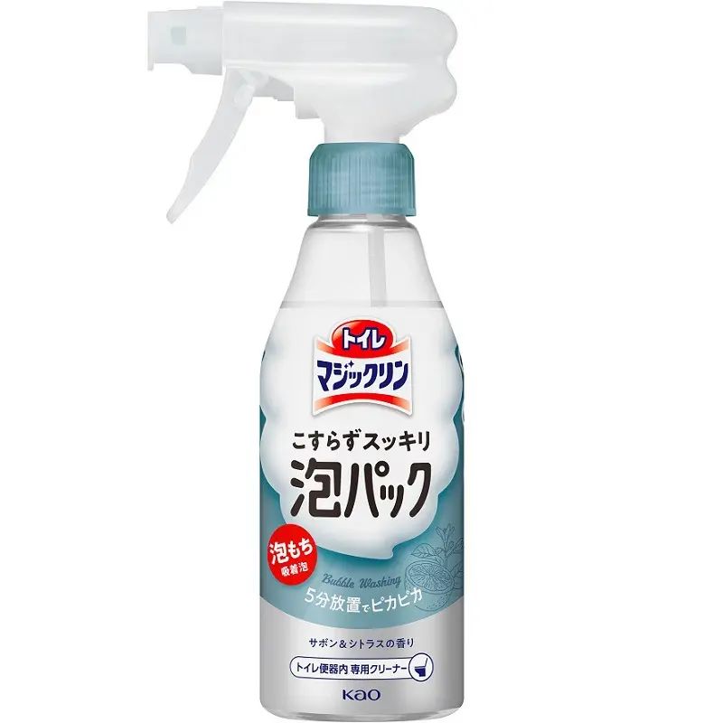 日本进口花王免擦洗泡沫马桶清洁剂消臭除污垢洁净喷雾消臭剂