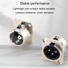 3 Pin XLR Socket Vertical XLR Male Socket Mic Male Female Connector Male Socket