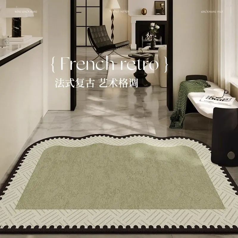 法式复古中古风 地垫 入户门 地垫2025 新款 门口 进门垫子 玄关 耐脏 免洗平行进口