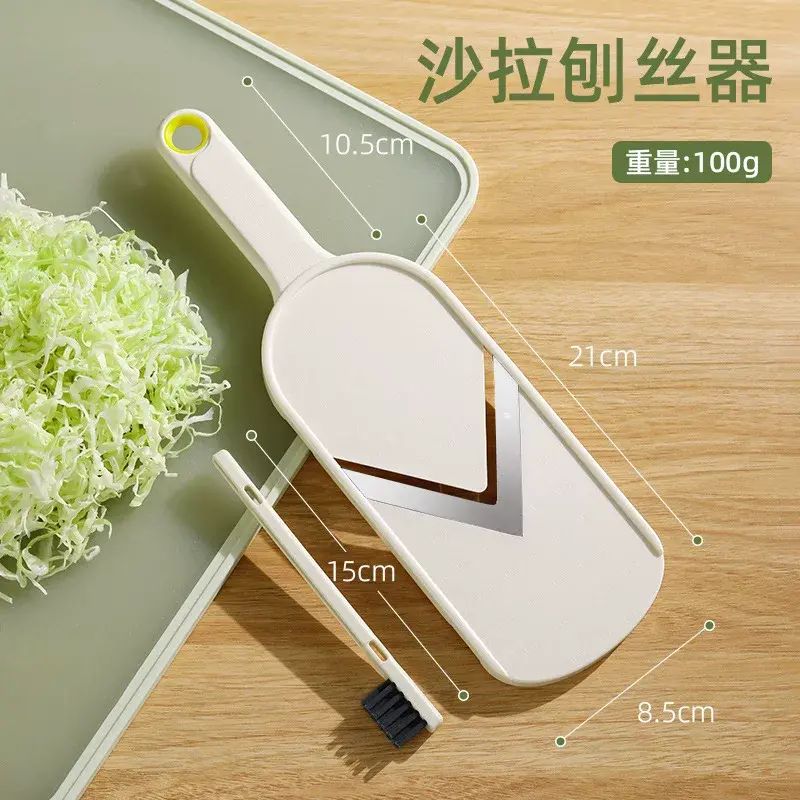 椰菜刨絲器捲心餸紫椰菜圓白餸刮絲做沙律切餸神器超細切片切絲器