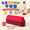 Log Balance Beam/Bars Stepping Stones for Kids' Balance Training Toy Sensory Integration Course RED