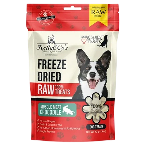 Freeze-dried dog snacks crocodile 40g