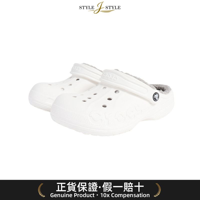 (日本平行進口)Crocs Baya Lined Clog W/LG沙滩凉鞋[205969-11H-2023]