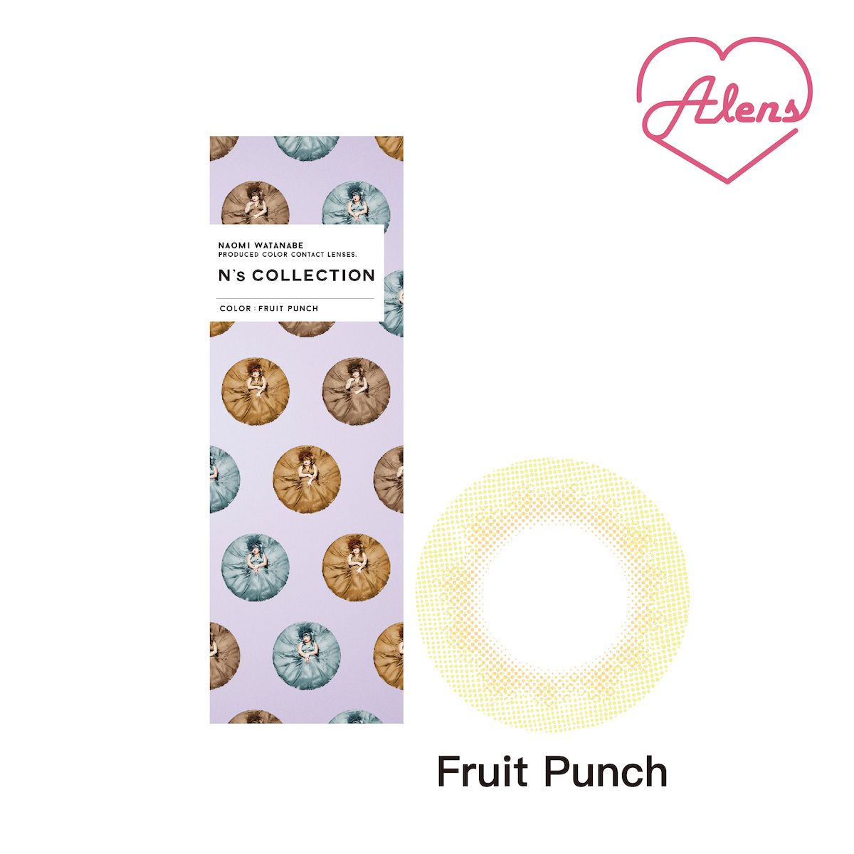 PIA N's Collection Fruit Punch 日拋 10片,度數:0.00