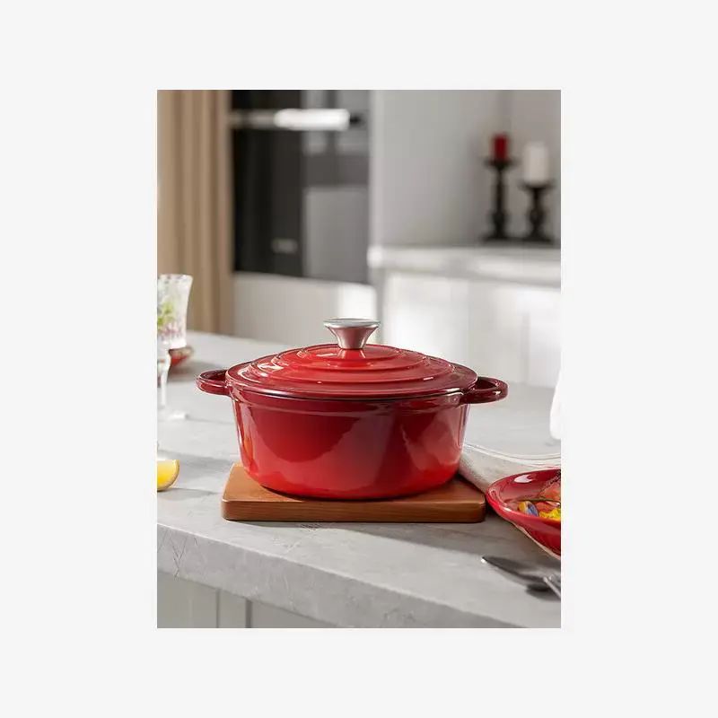 BOBER-Bober-enamel pot, cast iron pot, versatile pot, multifunctional cooking pot, hibachi pot, univ