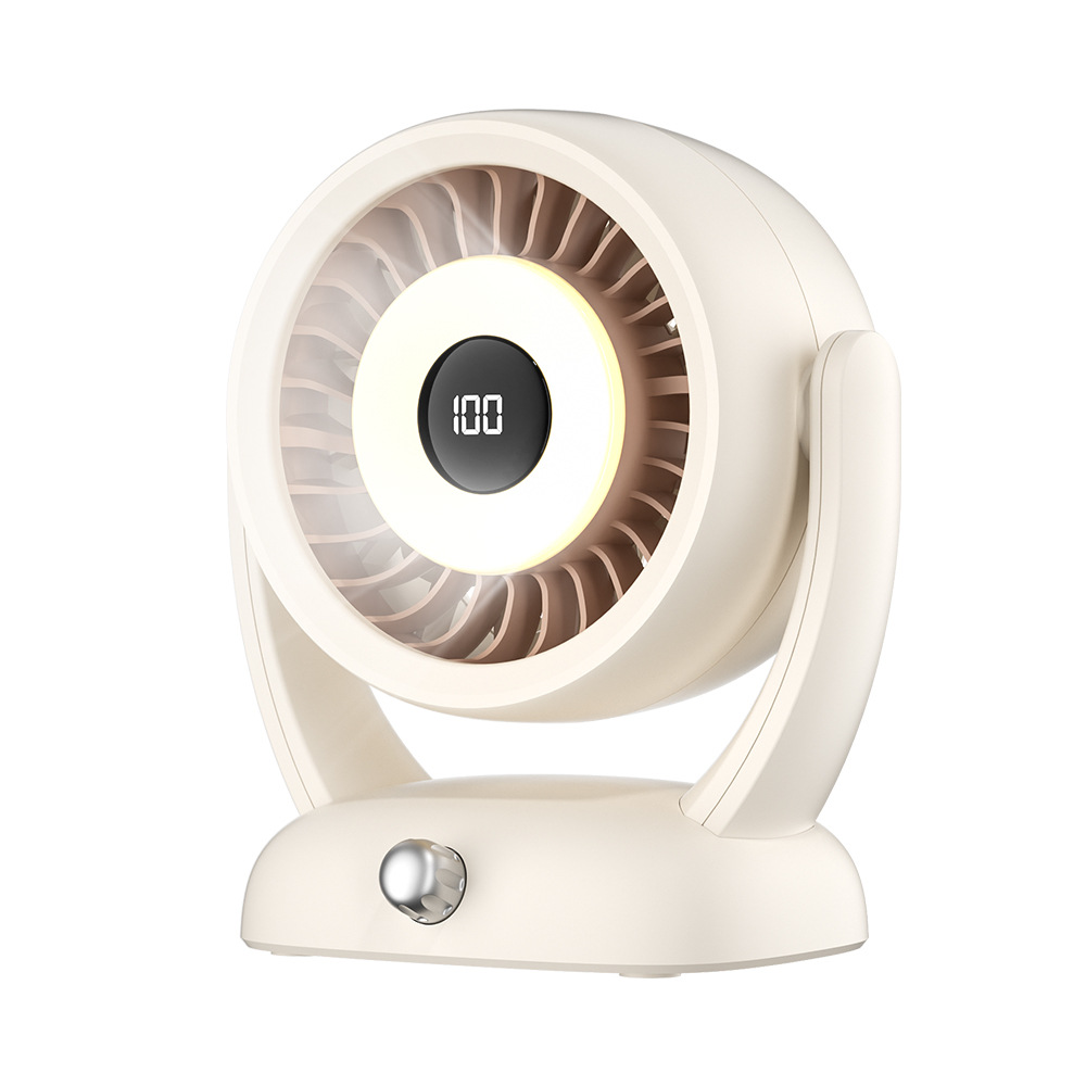 Wall-mounted desktop fan 100-speed desktop USB small fan student portable fan