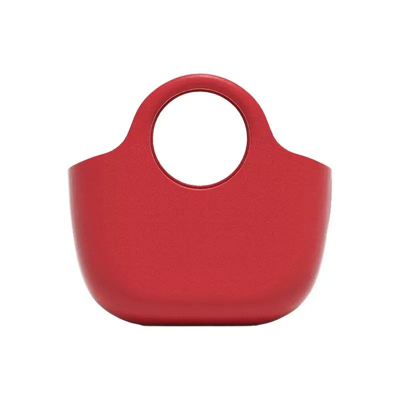 Simple Round Handbag, EVA Material, Waterproof and Wear-Resistant Large Capacity