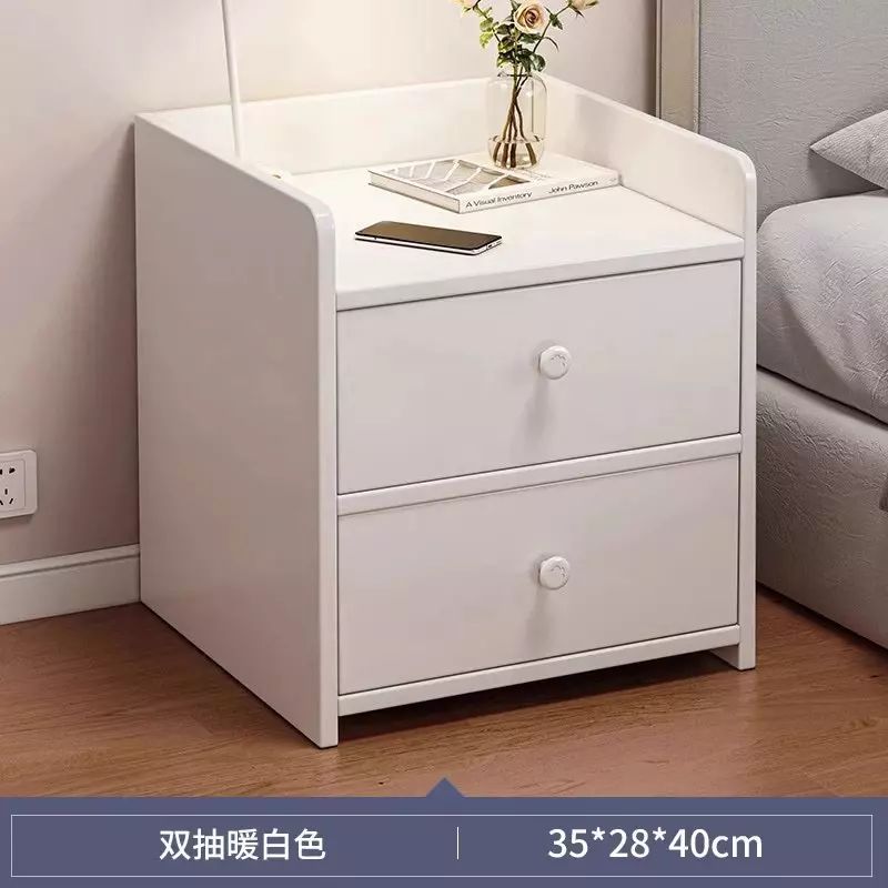 床头柜小型简约现代床边柜2024新款家用卧室床头收纳置物架小柜子