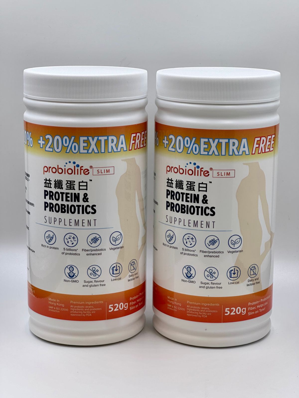 Protein & Probiotics Family Package x 2 Tugs (520g each, Used by: 22 Jul 2026)