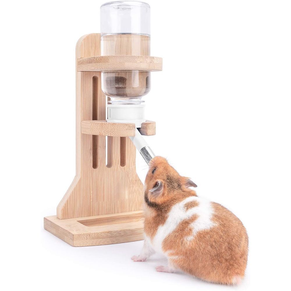 可調節倉鼠專用飲水瓶支架(贈送藍色水壺) 小動物水壺 飲水器 倉鼠 沙鼠 老鼠 小型寵物 囓齒動物